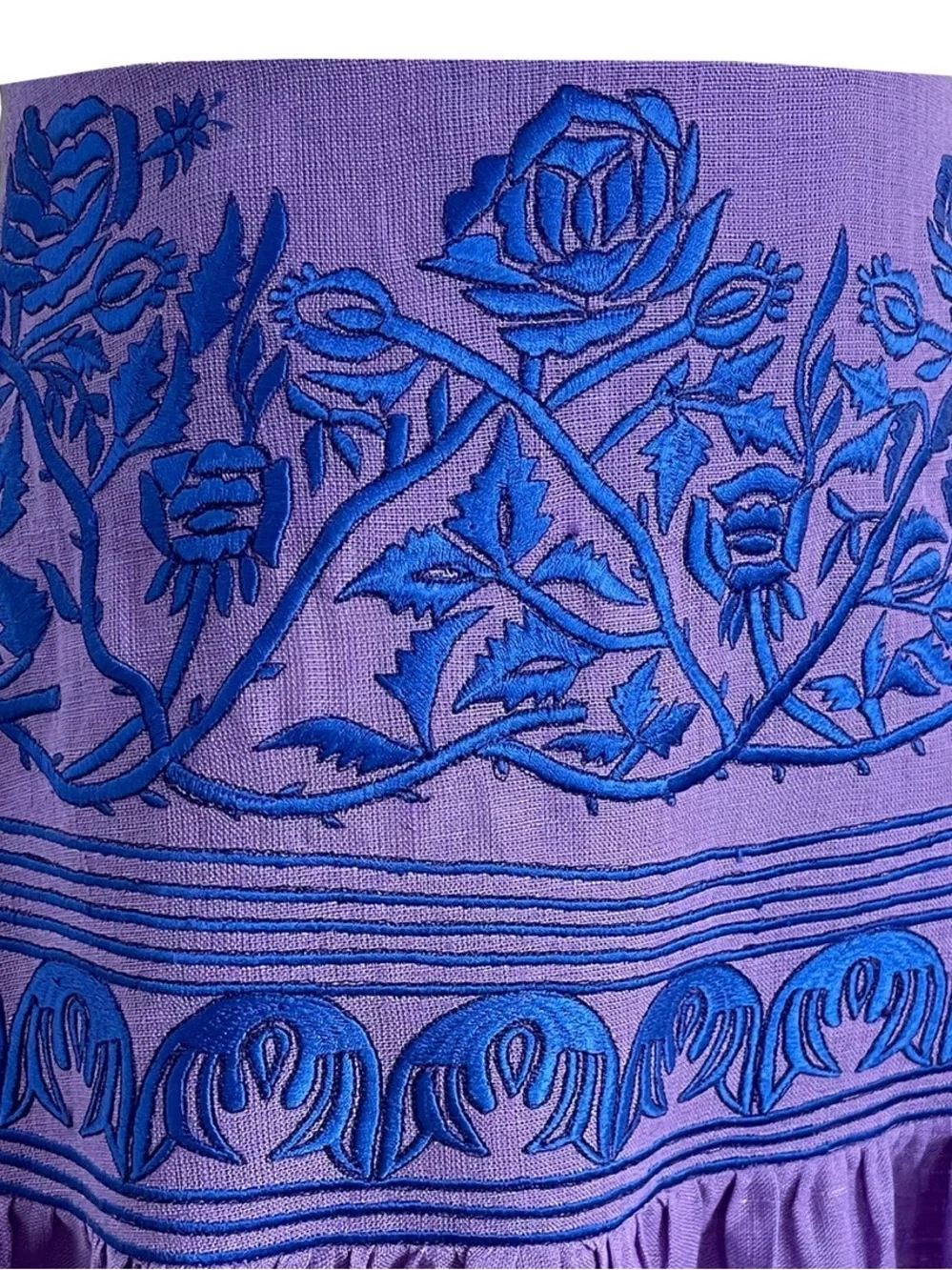 De Castro Purple Espina Skirt - NWT!